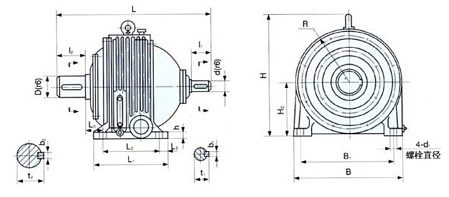 NGW行星齒輪減速機
